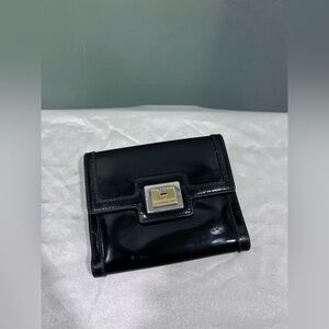 Vintage Salvatore Ferragamo wallet.Black